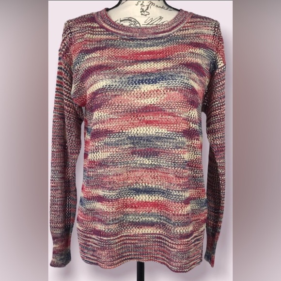 Tulle, Colorful Breezy Sweater, Size Small - Picture 1 of 12